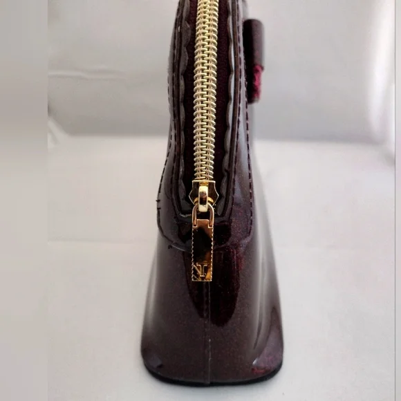 Luxury Ted Baker Burgandy Cosmetic Bag/Clutch Beauty Bundle - Picture 4 of 4